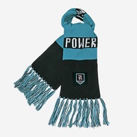 Adelaide Port Power Traditional AFL Bar Scarf Warm Winter Neckwear