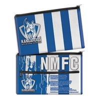 North Melbourne Kangaroos AFL QUALITY LARGE Pencil Case for School Work Stationary