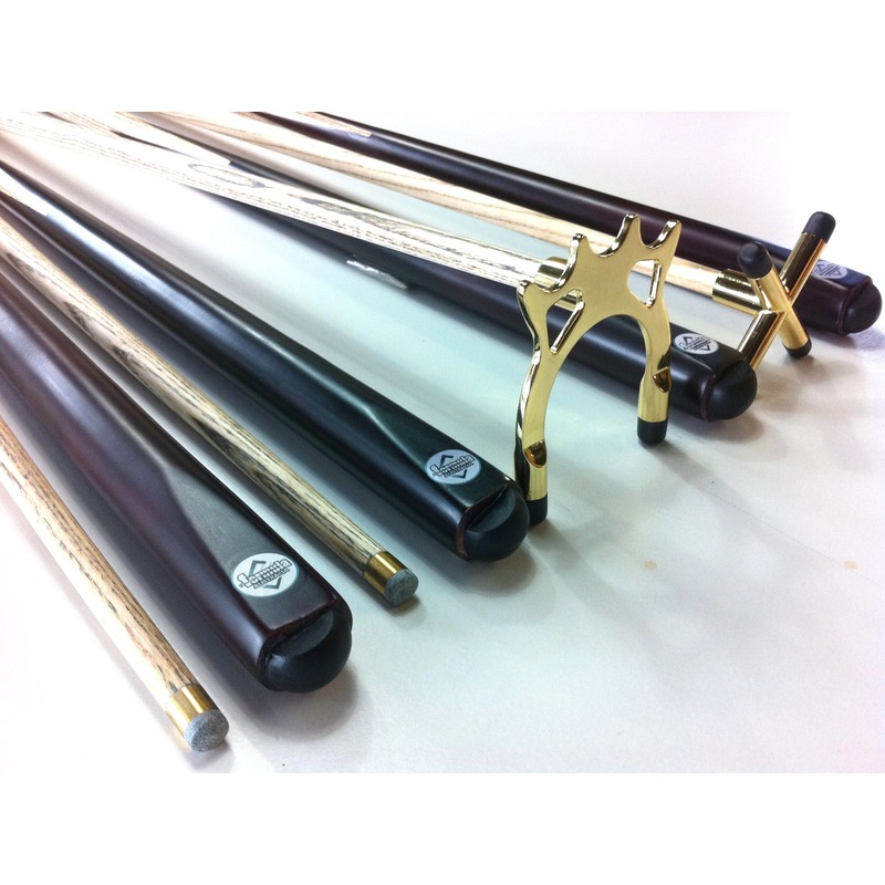 Buy Pool Snooker Billiard Cue Ash PRO Rest Set (Rest, Spider, 2 x Cues) BRASS FITTINGS MyDeal