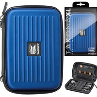 TARGET Takoma Wallet XL Holds 2 Sets Assembled Darts 2 Zip Pouches BLUE