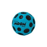 BLUE Waboba Moon Ball Bounces up to 30 meters high! Crazy, gravity-defying Gift