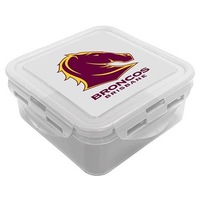 Brisbane Broncos NRL Sandwich Snack Container Lunch Box