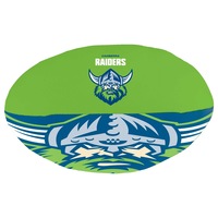 Canberra Raiders NRL Plush Football Ball Soft Sublimated Team Jersey Print