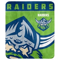 Canberra Raiders NRL Polar Fleece Rug Blanket