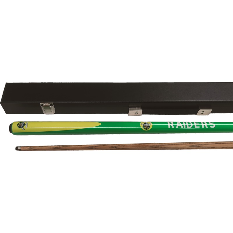 Buy Canberra Raiders NRL Pool Snooker Billiard Cue and Case Set MyDeal