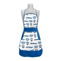 Canterbury Bulldogs NRL Retro Ladies Apron Mothers Day Gift Kitchen Cooking BBQ