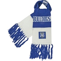 Canterbury Bulldogs Traditional NRL Bar Scarf Warm Winter Neckwear