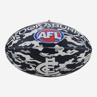 Carlton Blues AFL Size 5 Camo Synthetic Footy Football