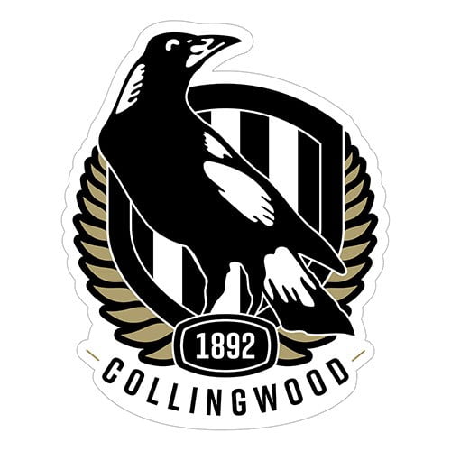 Car Decal / Laptop Waterproof Sticker AFL Collingwood Magpies 