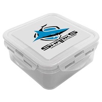 Cronulla Shark NRL Sandwich Snack Container Lunch Box