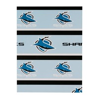 Cronulla Sharks NRL GIFT WRAP Wrapping Paper