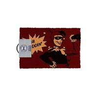 DC Comics Harley Quinn Welcome Man Cave Door Mat