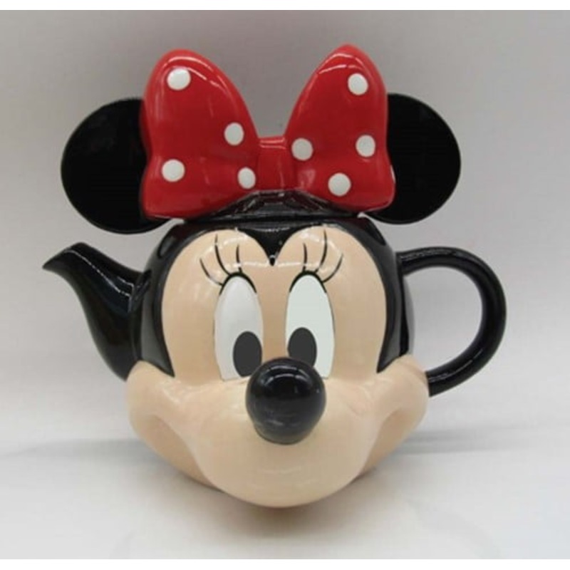 Buy Disney Minie Mouse Moulded Teapot with Lid MyDeal