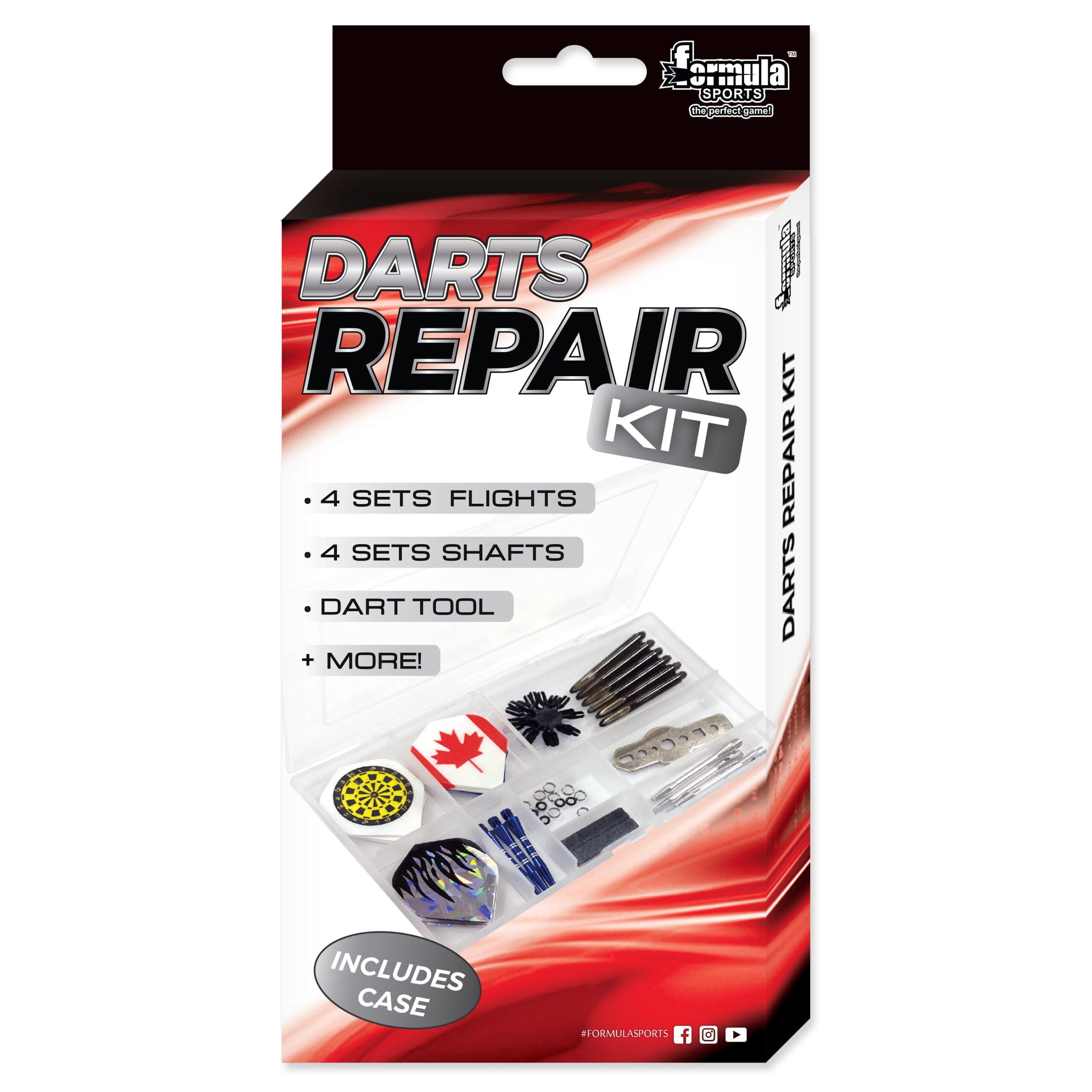 Formula Darts Repair Steel Tip Accessory Darts Kit Flights Shafts Protectors Sharpener Multi-Tool
