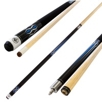Formula Sports Maple 9 Ball BLUE Timber Pool Snooker Billiard Cue 58" inch