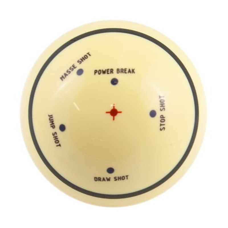 Buy Formula Training Pool Snooker Billiard Cue Ball 2" inch MyDeal