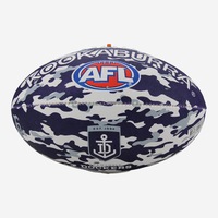 Fremantle Dockers AFL Size 5 Camo Synthetic Footy Football