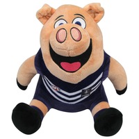 Fremantle Dockers Freo AFL Tall Plush Piggy Bank emits oinking Sound
