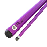 Formula Sports NEON FLURO Pool Snooker Billiard Cue Stick PURPLE 2 Piece Leather Tip
