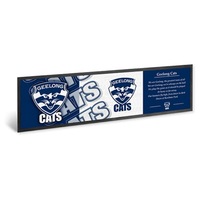 Geelong Cats AFL Bar Mat Runner
