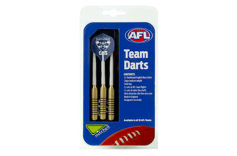 Geelong Cats AFL Team Darts Set