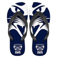 Geelong Cats AFL Thongs Plugger Flip Flops