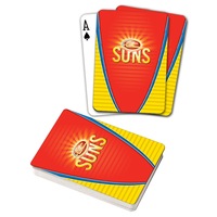 Gold Coast Suns AFL Deck Playing Cards Poker Cards