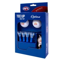 Gold Coast Suns AFL Optima Tee-Up Golf Balls Tees Divot Tool Kit