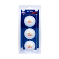 Gold Coast Suns AFL Team Optima Golf Balls 3 Pack