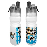 Gold Coast Titans NRL Misting Drink Bottle and Water Mister