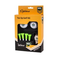 Gold Coast Titans NRL Optima Tee-Up Golf Balls Marker Tees Kit