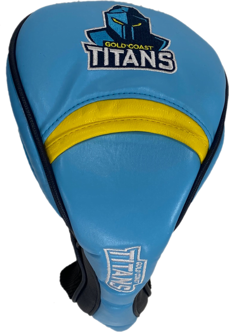 Gold Coast Titans NRL Quality Optima Golf Club Driver Head Cover