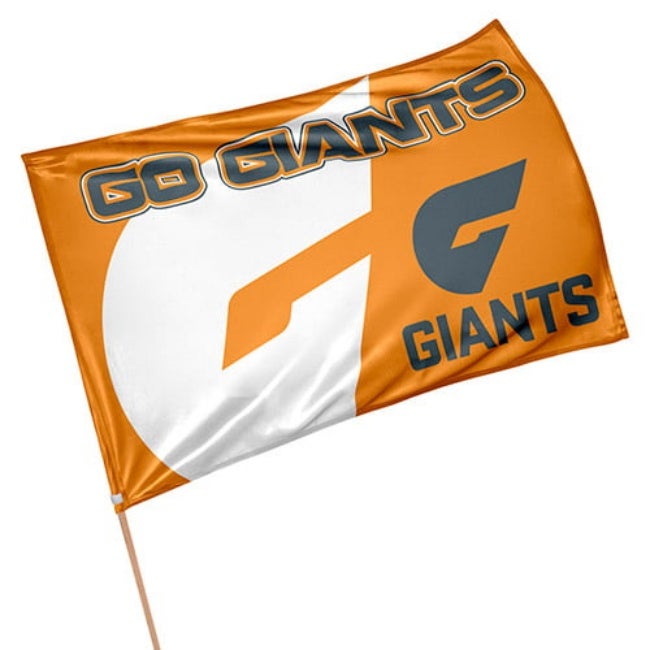 Greater Western Giants AFL GAME DAY Pole Flag Banner