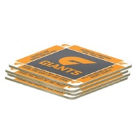Greater Western Giants AFL Quality Cork Coasters Set of 4