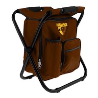 Hawthorn Hawks AFL Cooler Bag Foldable Camping Stool Seat