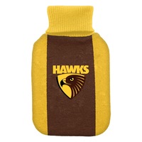 Hawthorn Hawks AFL Team Hot Water Bottle and Cover
