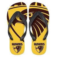 Hawthorn Hawks AFL Thongs Plugger Flip Flops