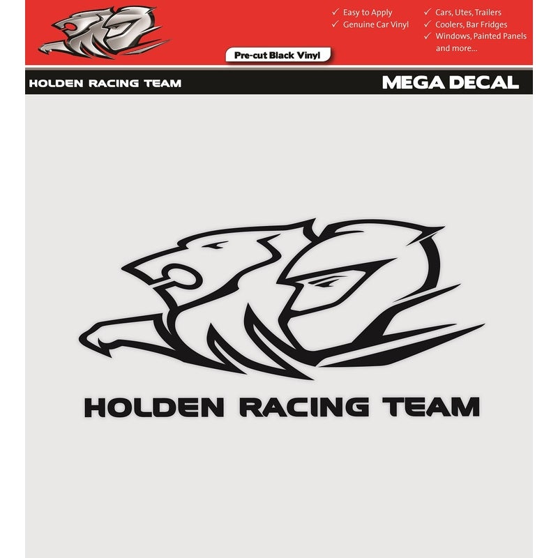 HOLDEN Racing Team HRT Car Window Glass MEGA Decal Sticker
