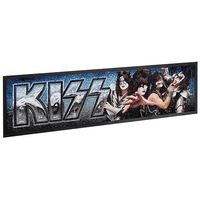 KISS Band Monster Rubber Bar Runner Mat