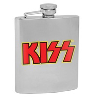 KISS Gene Simons Collectors LOGO Hip Flask