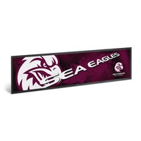 Manly Warringah Sea Eagles NRL Bar Mat Runner Team Logo