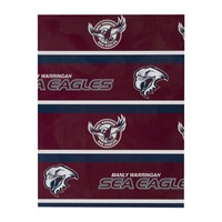 Manly Warringah Sea Eagles NRL GIFT WRAP Wrapping Paper