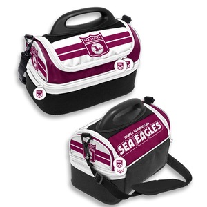 Manly Warringah Sea Eagles NRL Retro Design Insulated School Lunch Box dome Cooler BAG
