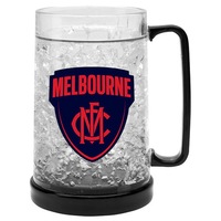 Melbourne Demons AFL Aussie Rules Freeze Beer Stein Frosty Mug Cup