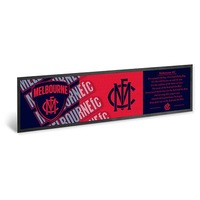 Melbourne Demons AFL Bar Mat Runner