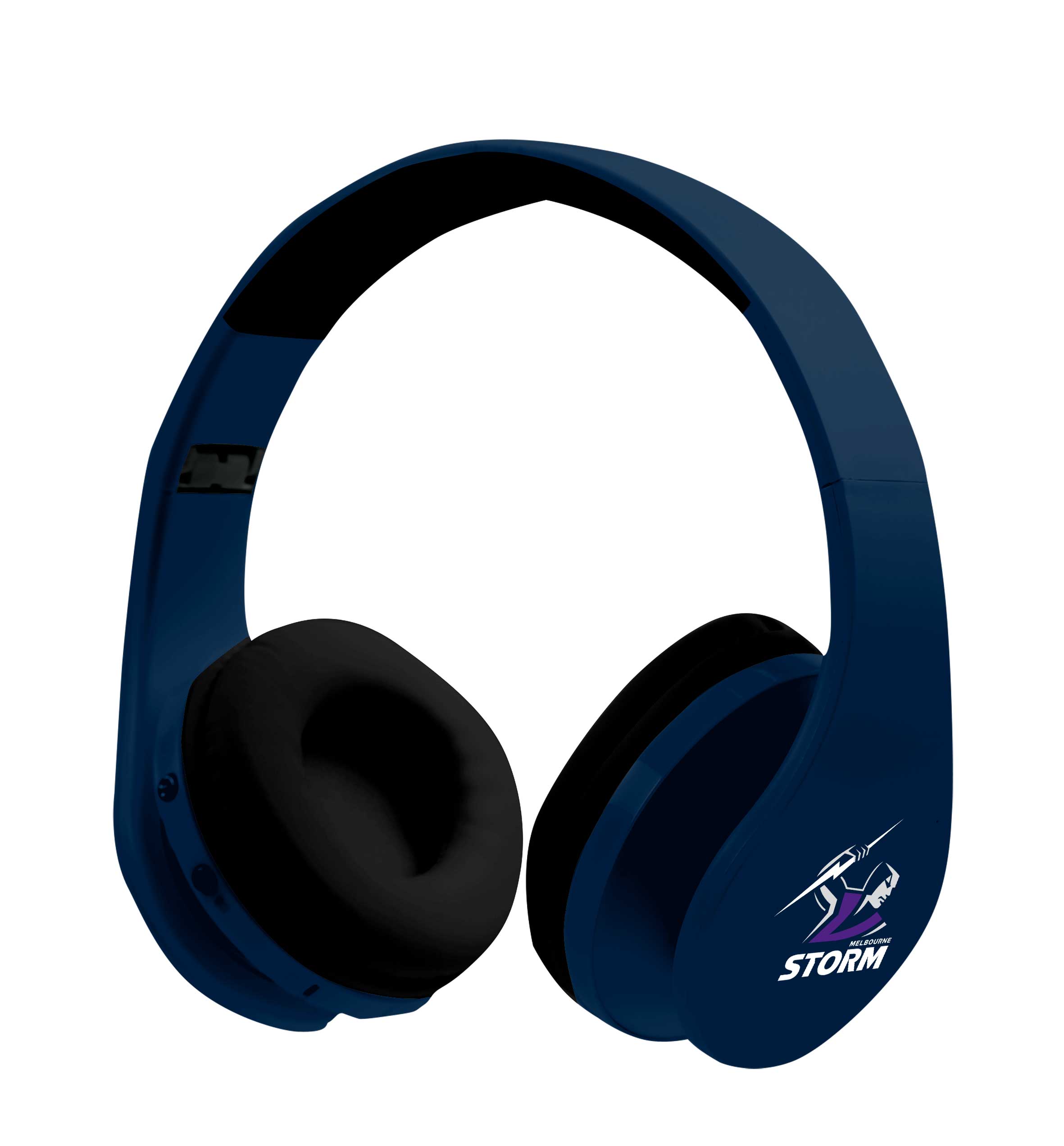 Melbourne Storm NRL Foldable Bluetooth Stereo Headphones