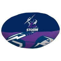 Melbourne Storm NRL Plush Football Ball Soft Sublimated Team Jersey Print