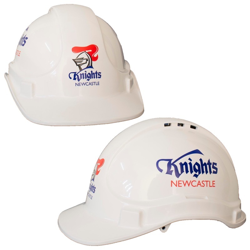 Buy Newcastle Knights NRL Industrial Helmet Work Site Hard Hat MyDeal