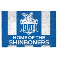 North Melbourne Kangaroos AFL Doormat for Home Man Cave Bar BBQ