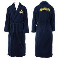 North QLD Queensland Cowboys NRL Adult Polyester Dressing Gown Bath Robe